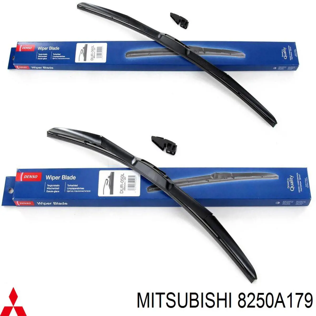Comprar 8250A179 Mitsubishi Goma de la escobilla del limpiaparabrisas del lado del conductor