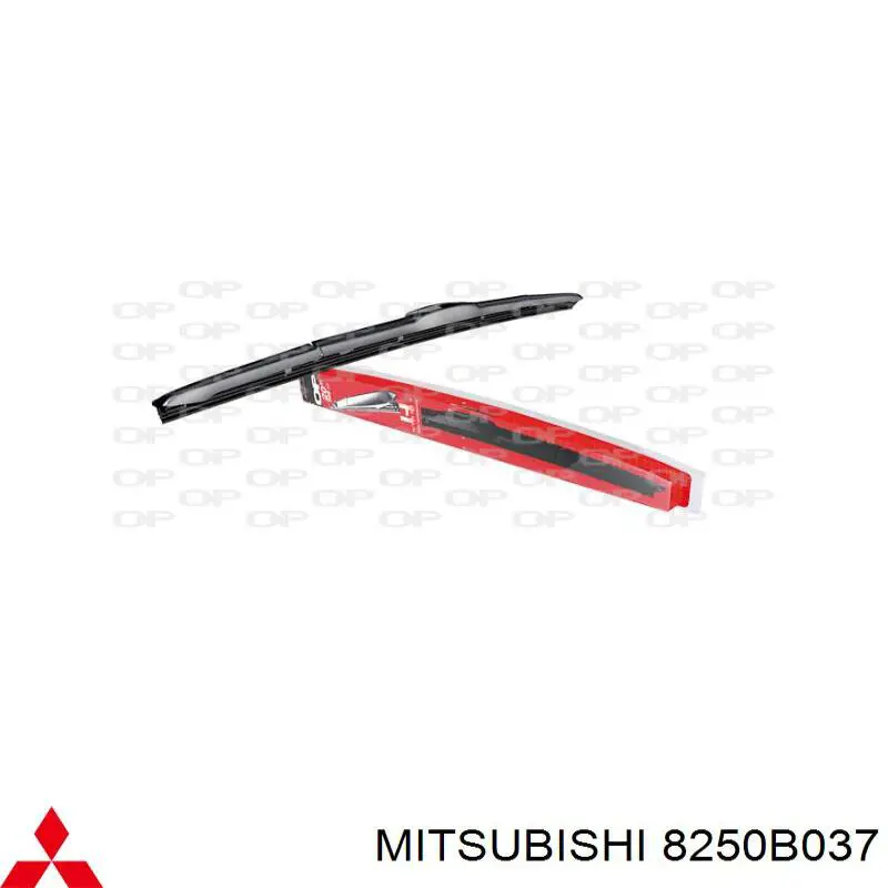 Comprar 8250B037 Mitsubishi Escobilla del limpiaparabrisas del lado del pasajero