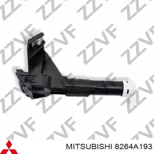 8264A193 Mitsubishi tobera de agua regadora, lavado de faros, delantera izquierda