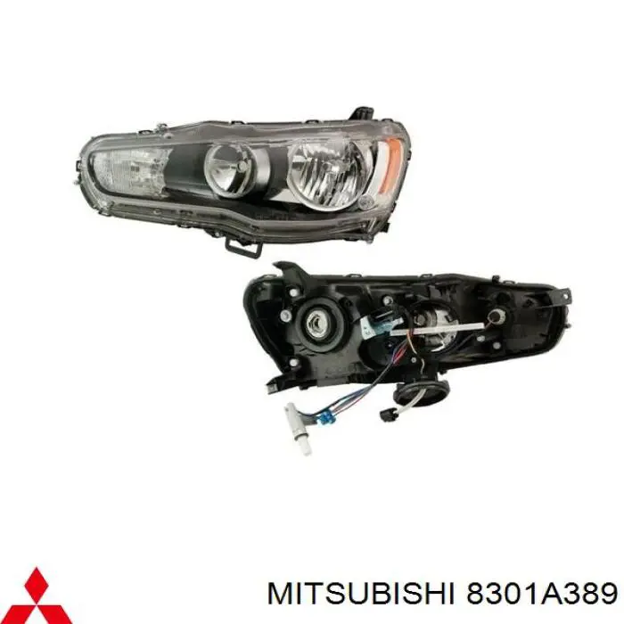 8301A389 Mitsubishi faro izquierdo