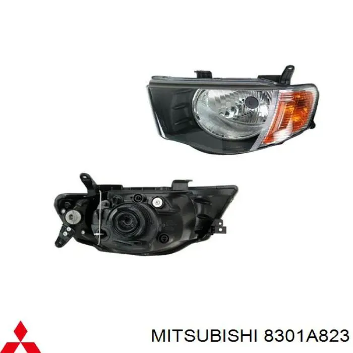 8301A823 Mitsubishi faro izquierdo