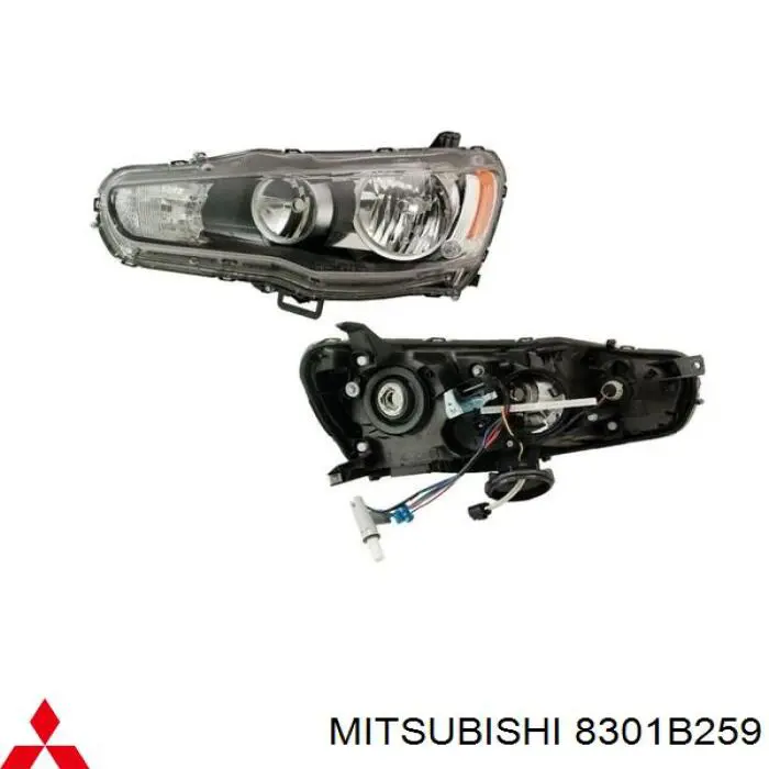 8301B259 Mitsubishi faro izquierdo