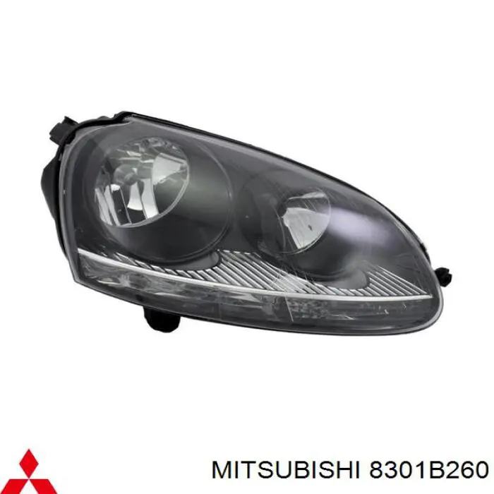 Faro delantero derecho Mitsubishi 8301B260