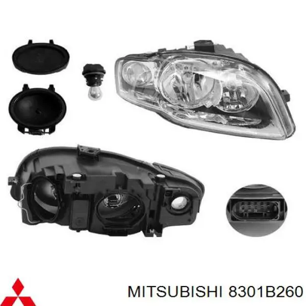 8301B260 Mitsubishi Luz derecha