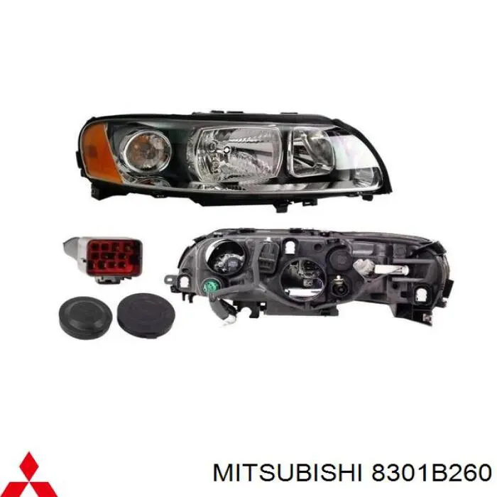Faro derecho Mitsubishi 8301B260 precio, desde 122,85 EUR
