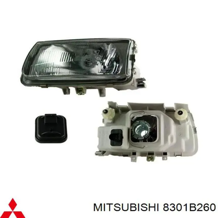 Faro derecho Mitsubishi 8301B260 precio, desde 122,85 EUR