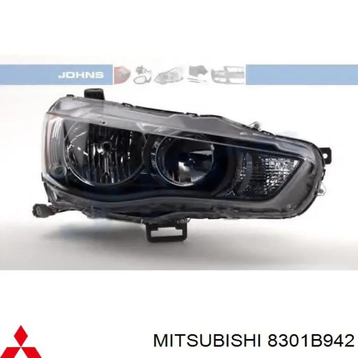 8301B942 Mitsubishi faro derecho