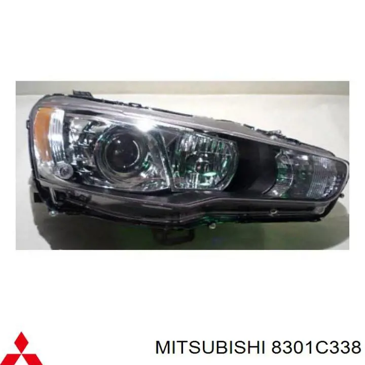 Faro derecho Mitsubishi 8301C338 precio, desde 217,15 EUR