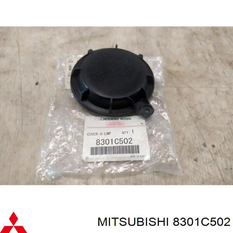 8301C502 Mitsubishi cubierta del faro