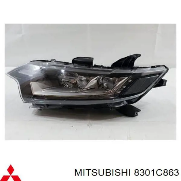 Faro izquierdo 8301C863 Mitsubishi