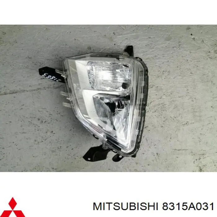Luz antiniebla izquierda para Mitsubishi Eclipse (GK)