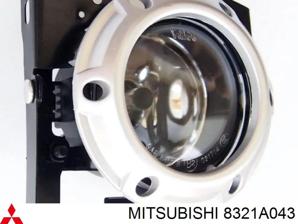 Soporte para montaje de luz antiniebla izquierda + derecha para Mitsubishi Outlander (CWW)
