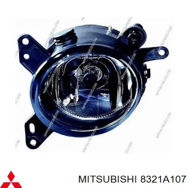 Luz antiniebla izquierda para Mitsubishi Colt (Z3A)