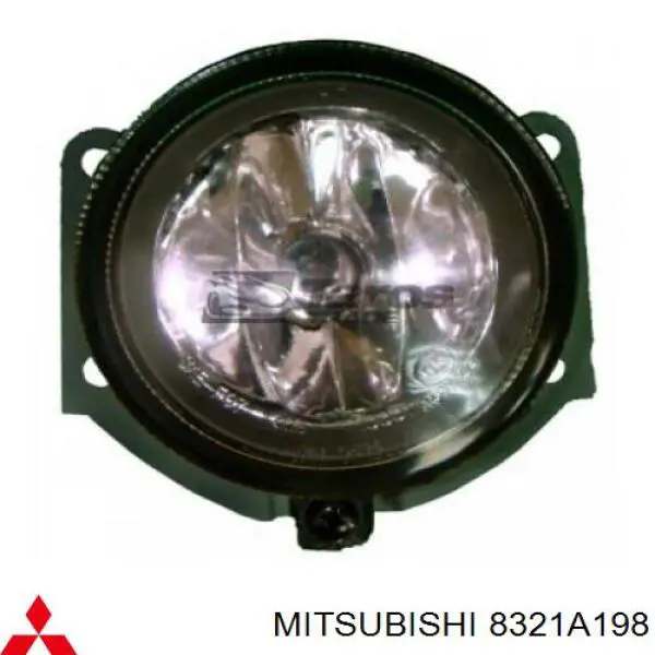 Faro antiniebla izquierdo / derecho para Mitsubishi Lancer (CX_A)