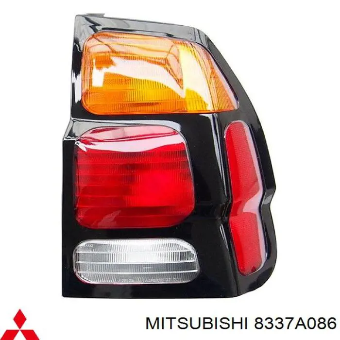 Comprar 8337A086 Mitsubishi Luz trasera de parachoques derecha