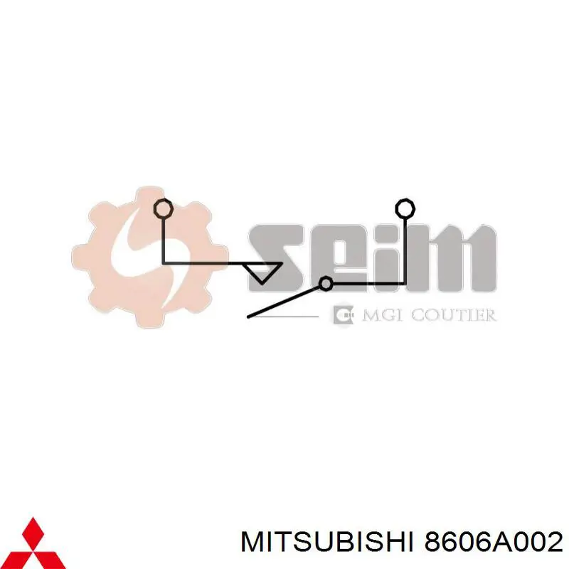 Comprar 8606A002 Mitsubishi Interruptor de embrague