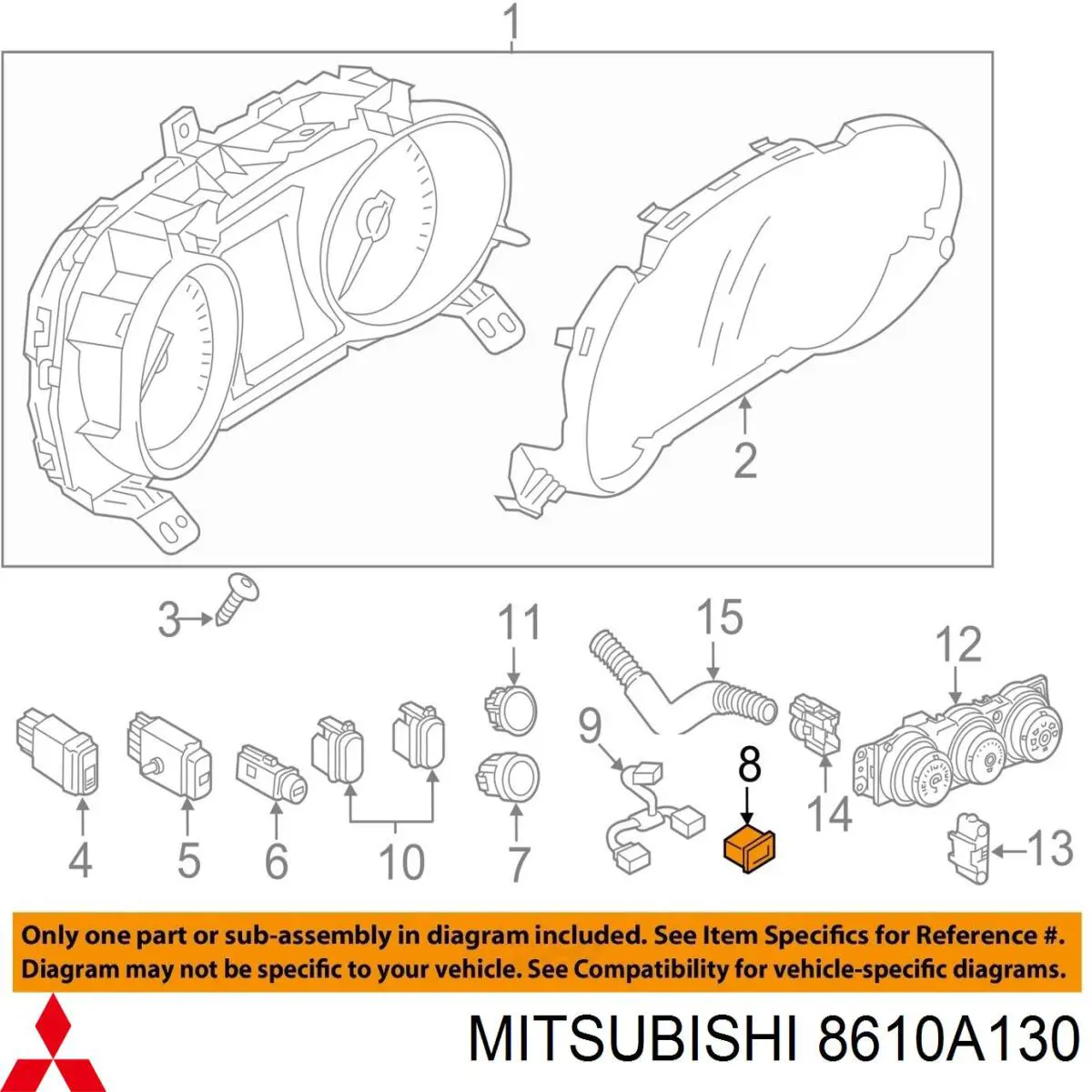 Comprar 8610A130 Mitsubishi 