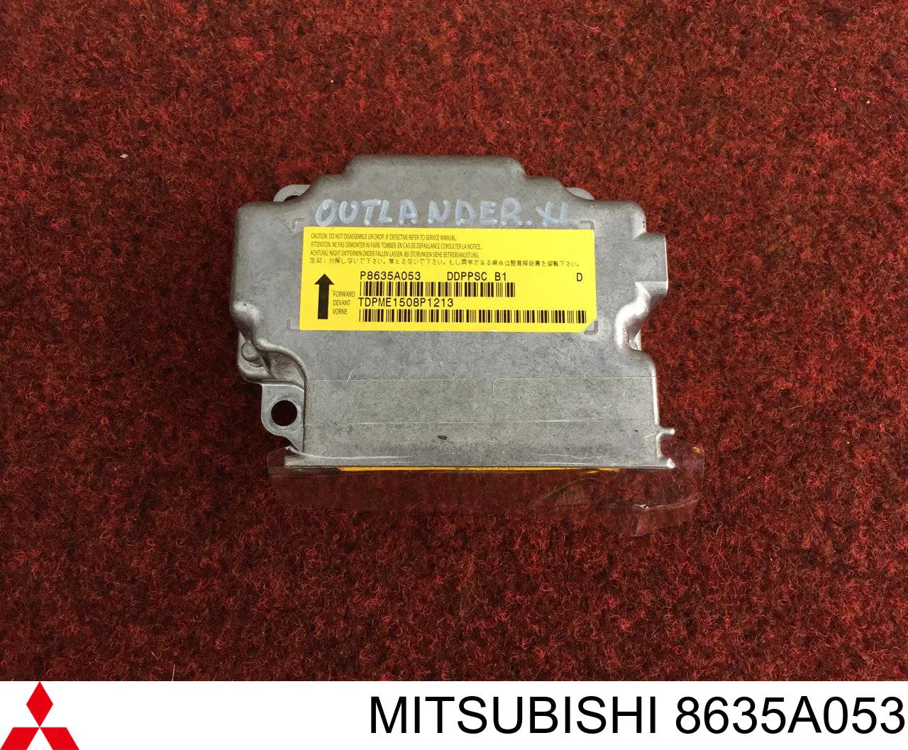 Módulo de control de airbag Mitsubishi 8635A053 precio, desde 54,00 EUR