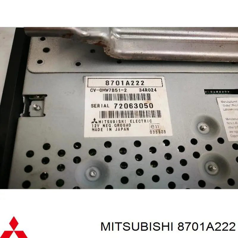 Amplificador de sistema de audio para Mitsubishi Pajero (V90)