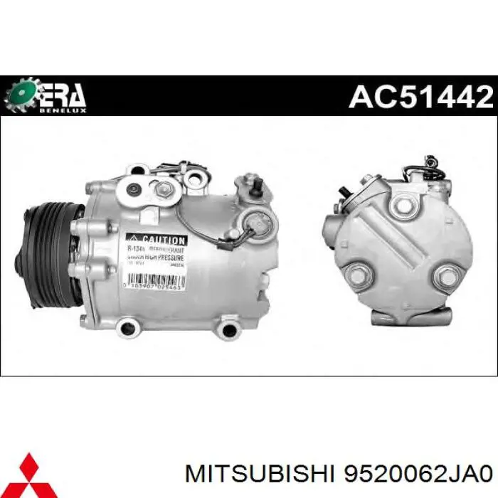 Compresor de aire acondicionado 9520062JA0 Mitsubishi