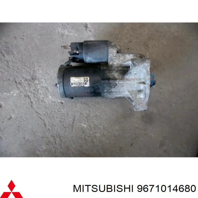 9671014680 Mitsubishi motor de arranque