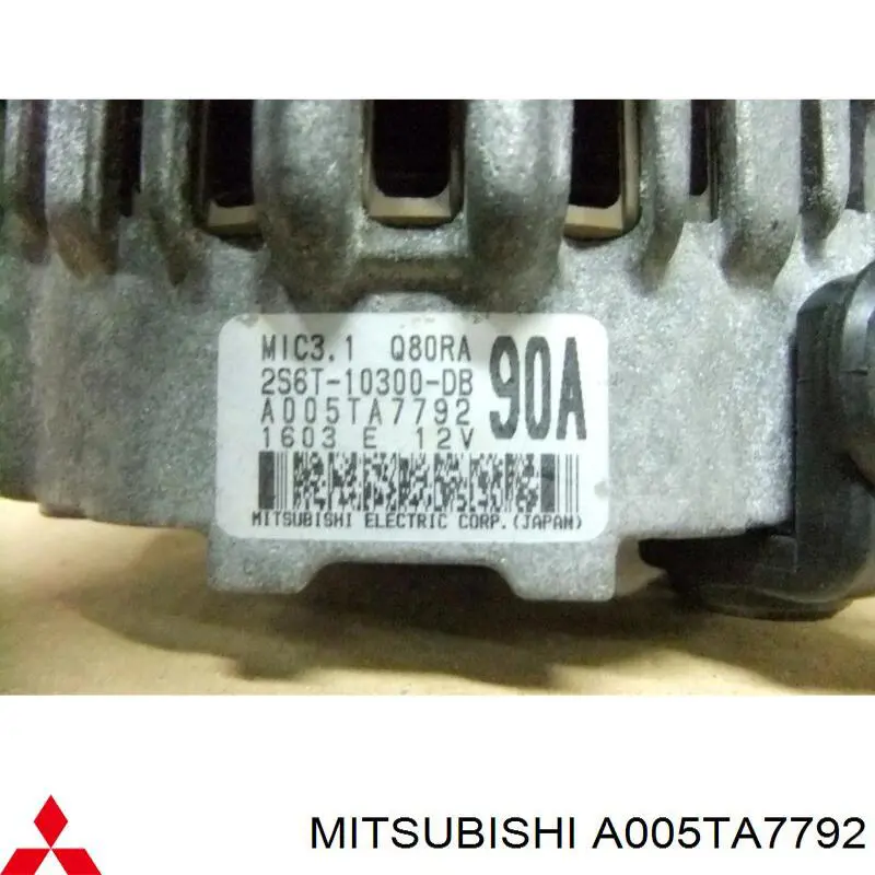 Alternador del motor Mitsubishi A005TA7792 precio, desde 160,45 EUR