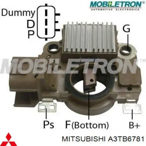Alternador A3TB6781 Mitsubishi
