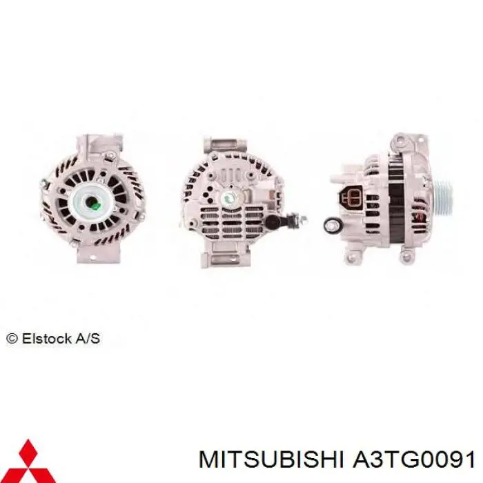 A3TG0091 Mitsubishi alternador