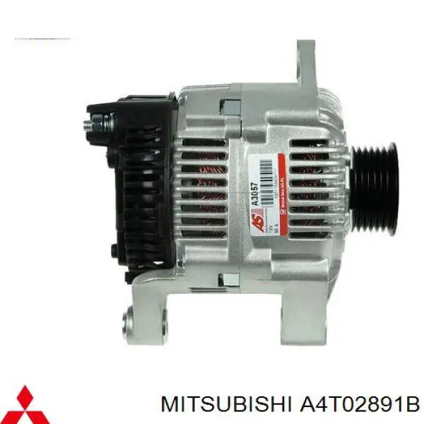 A4T02891B Mitsubishi alternador