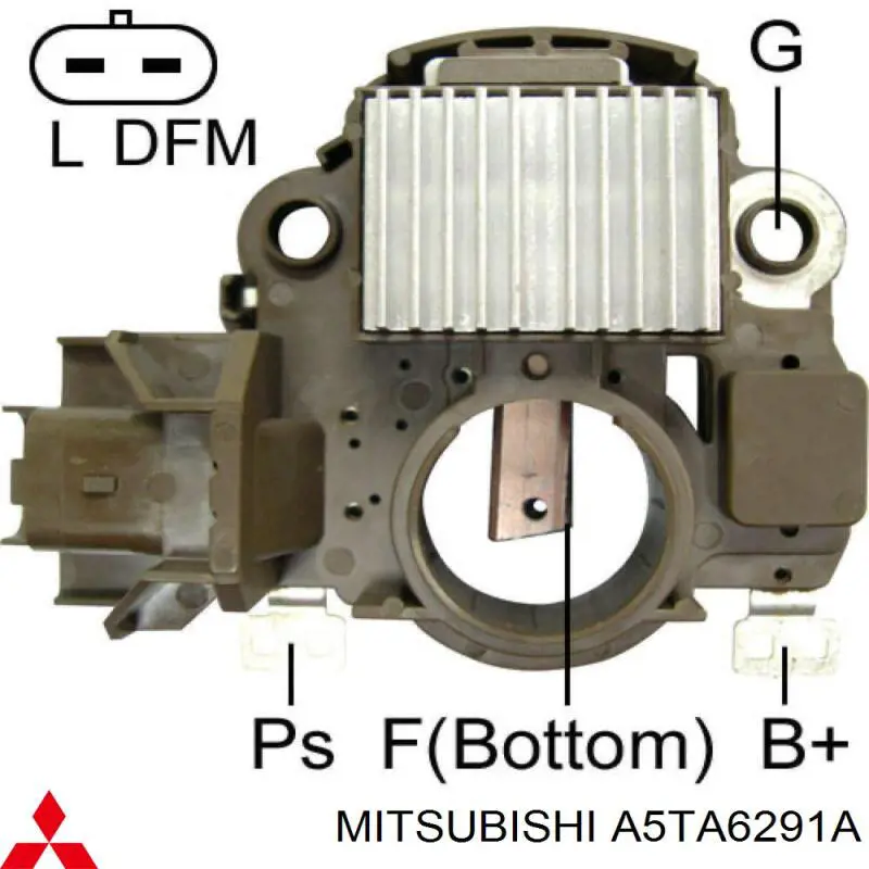 A5TA6291A Mitsubishi alternador