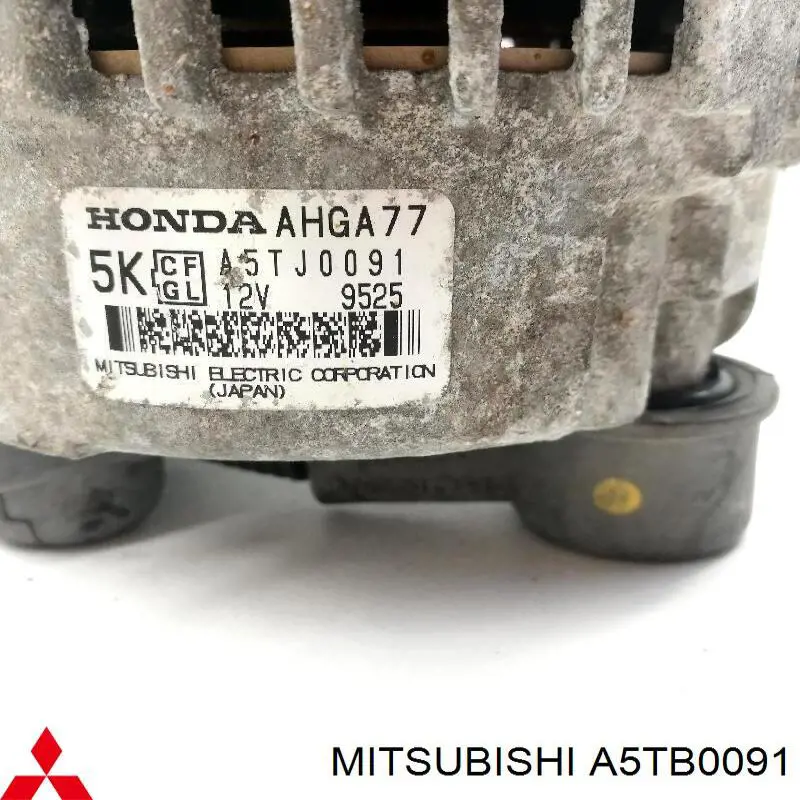 A5TB0091 Mitsubishi Alternador de coche