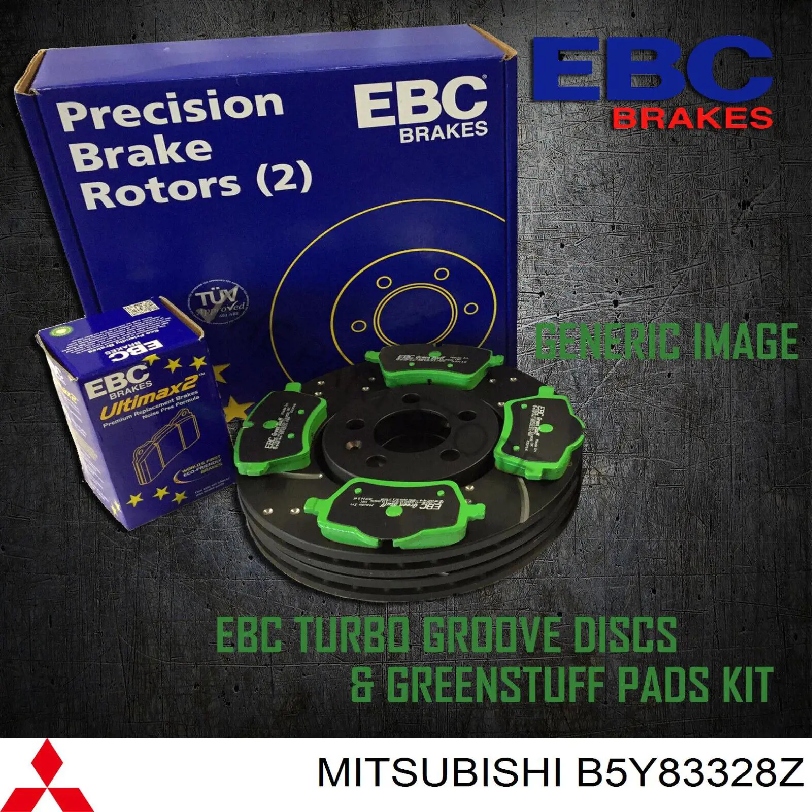 Pastillas de freno delanteras Mazda 323 BA