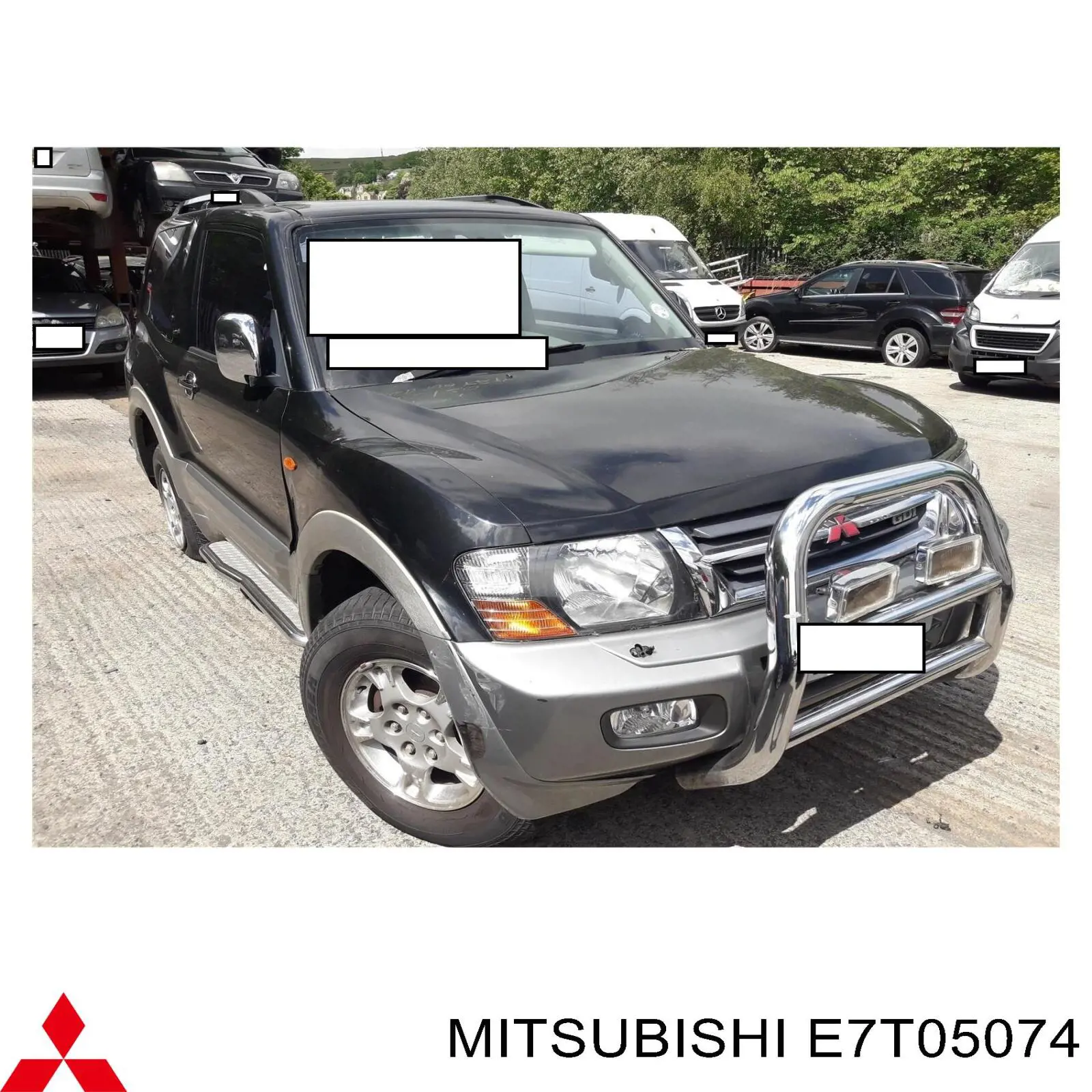 E7T05074 Mitsubishi inyector de combustible