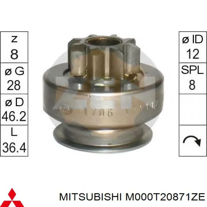 m000t20871ze-mitsubishi-motor-de-arranque