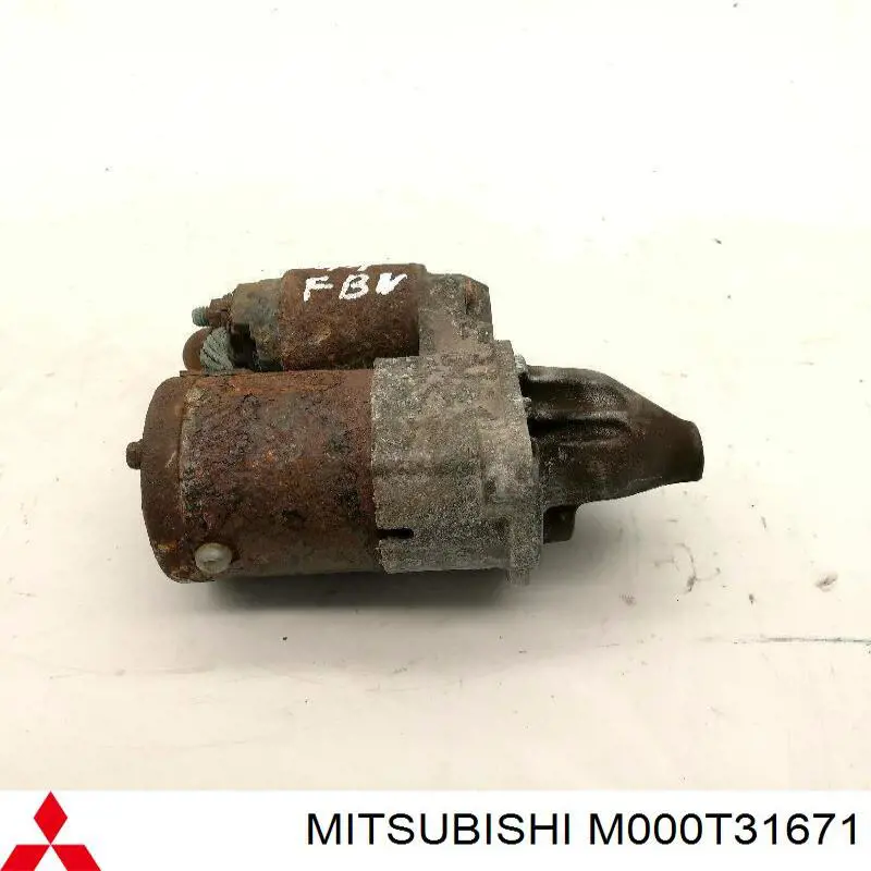 Comprar M000T31671 Mitsubishi Motores de arranque