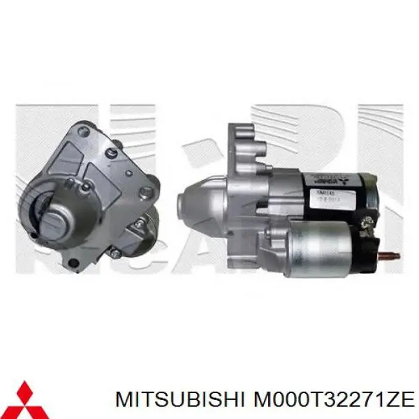 M000T32271ZE Mitsubishi motor de arranque