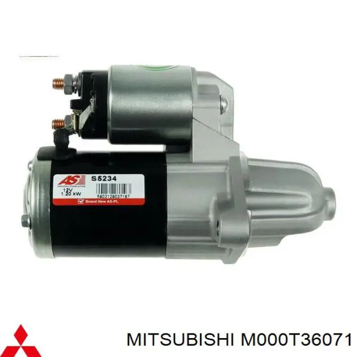 Comprar M000T36071 Mitsubishi Motores de arranque