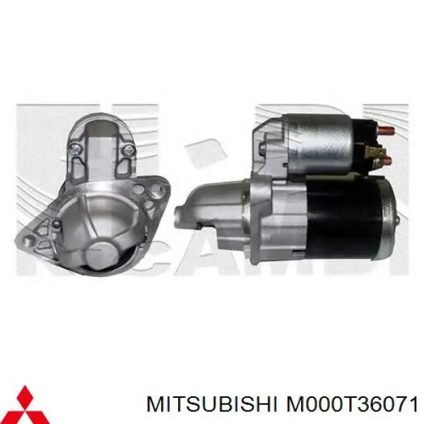 M000T36071 Mitsubishi Arranque motores