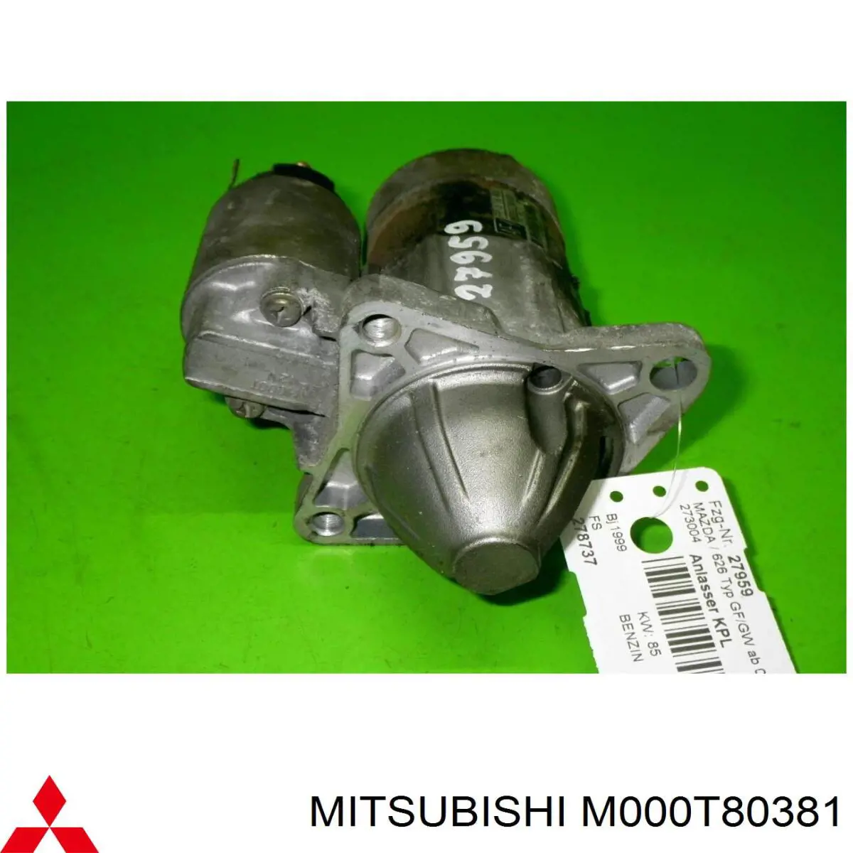 M000T80381 Mitsubishi Arranque motores