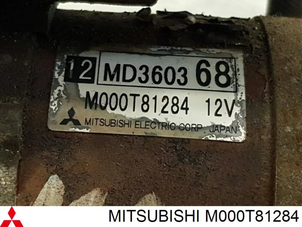M000T81284 Mitsubishi motor de arranque