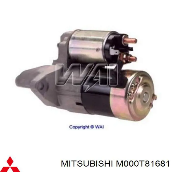 Comprar M000T81681 Mitsubishi Motores de arranque