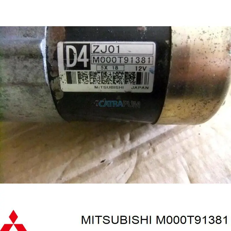 Comprar M000T91381 Mitsubishi Motores de arranque