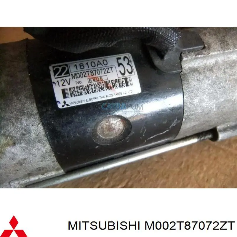 Comprar M002T87072ZT Mitsubishi Motores de arranque