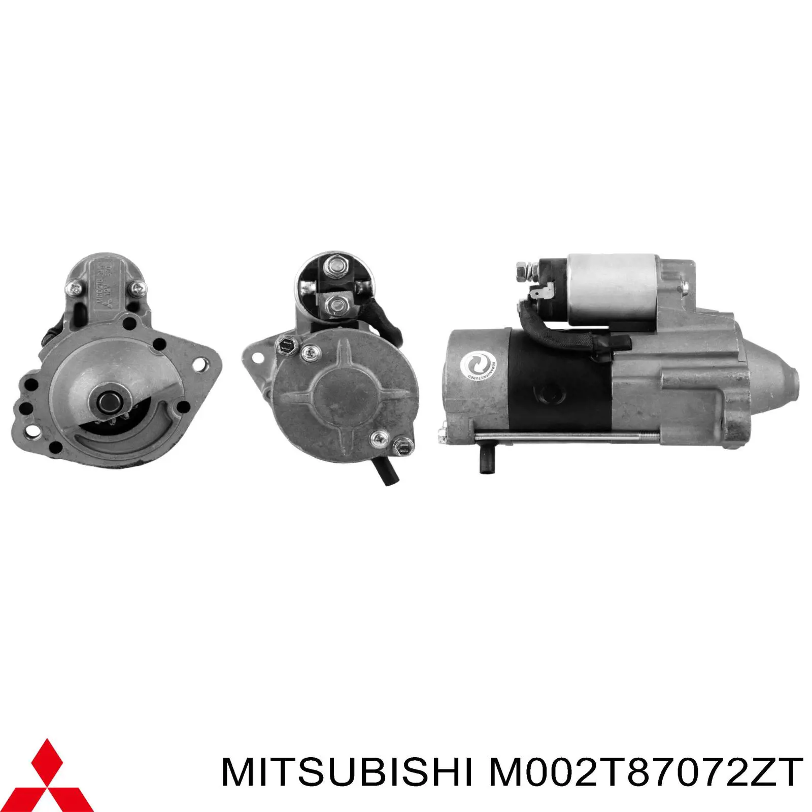 Burro de arranque  Mitsubishi M002T87072ZT precio, desde 161,17 EUR