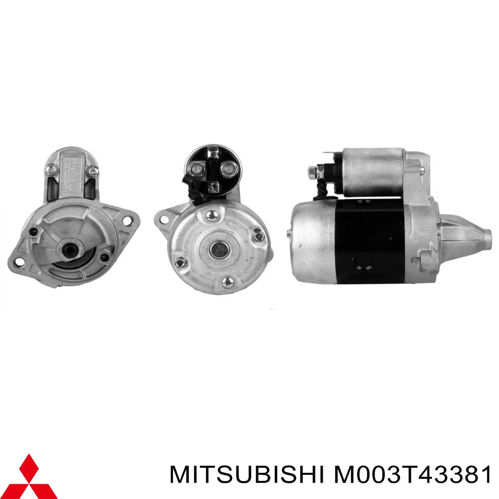 M003T43381 Mitsubishi motor de arranque