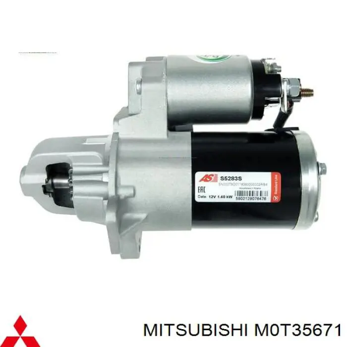 M0T35671 Mitsubishi motor de arranque