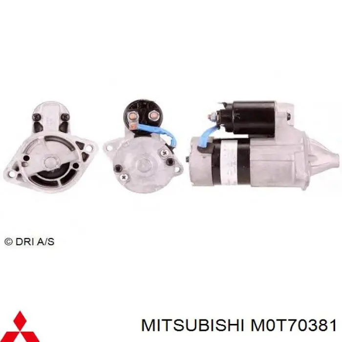 M0T70381 Mitsubishi motor de arranque