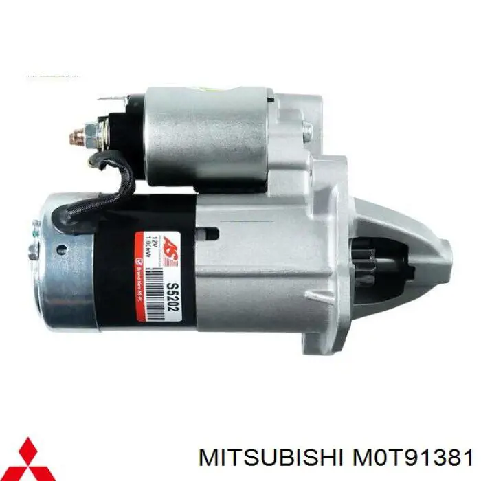M0T91381 Mitsubishi motor de arranque