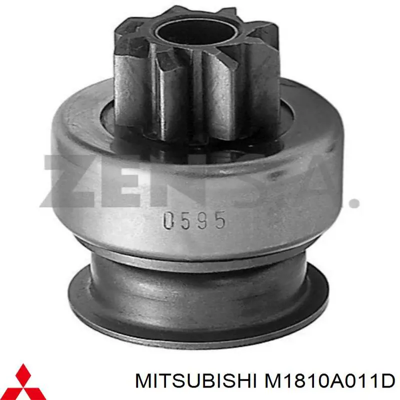 M1810A011D Mitsubishi motor de arranque