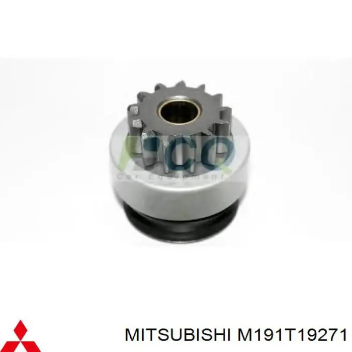 m191t19271 Mitsubishi bendix, motor de arranque